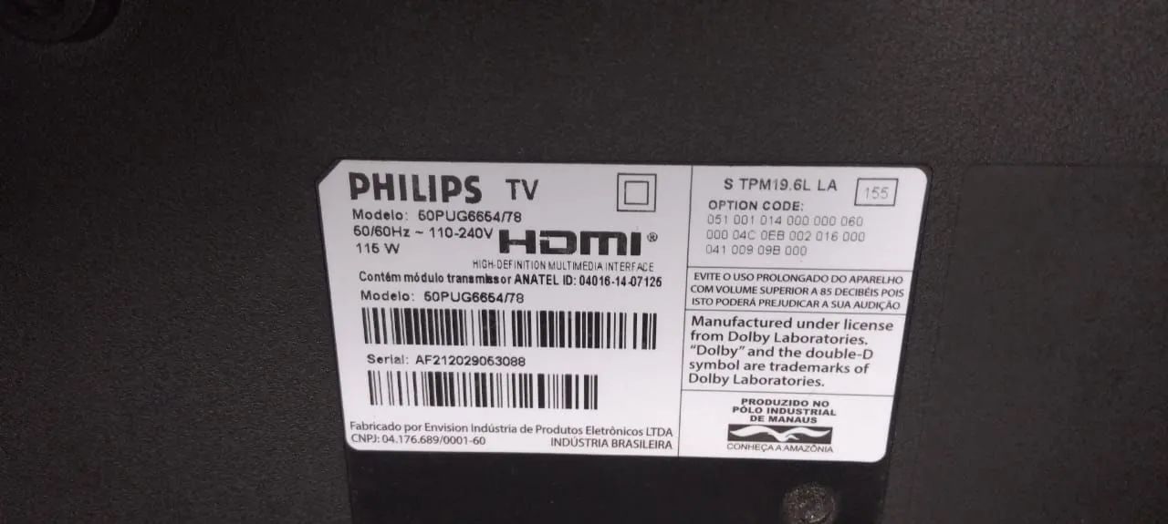 Tv Philips 50 polegadas  - Foto 3