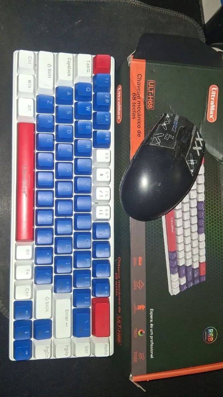 Teclado mecânico gamer+ mouse Logitech gamer  - Foto 2
