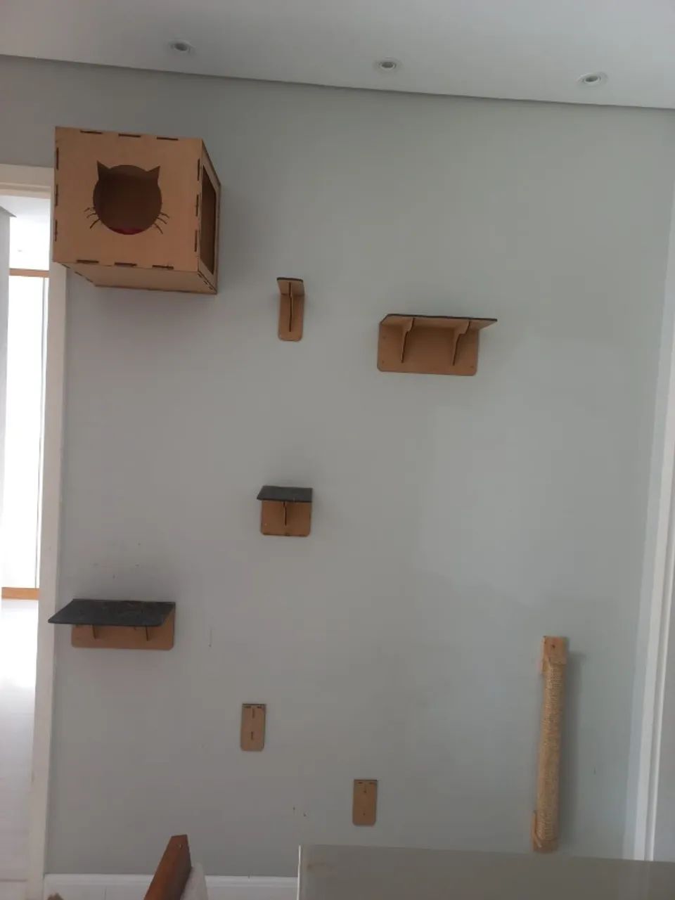 Kit de Casa de Gato na Parede