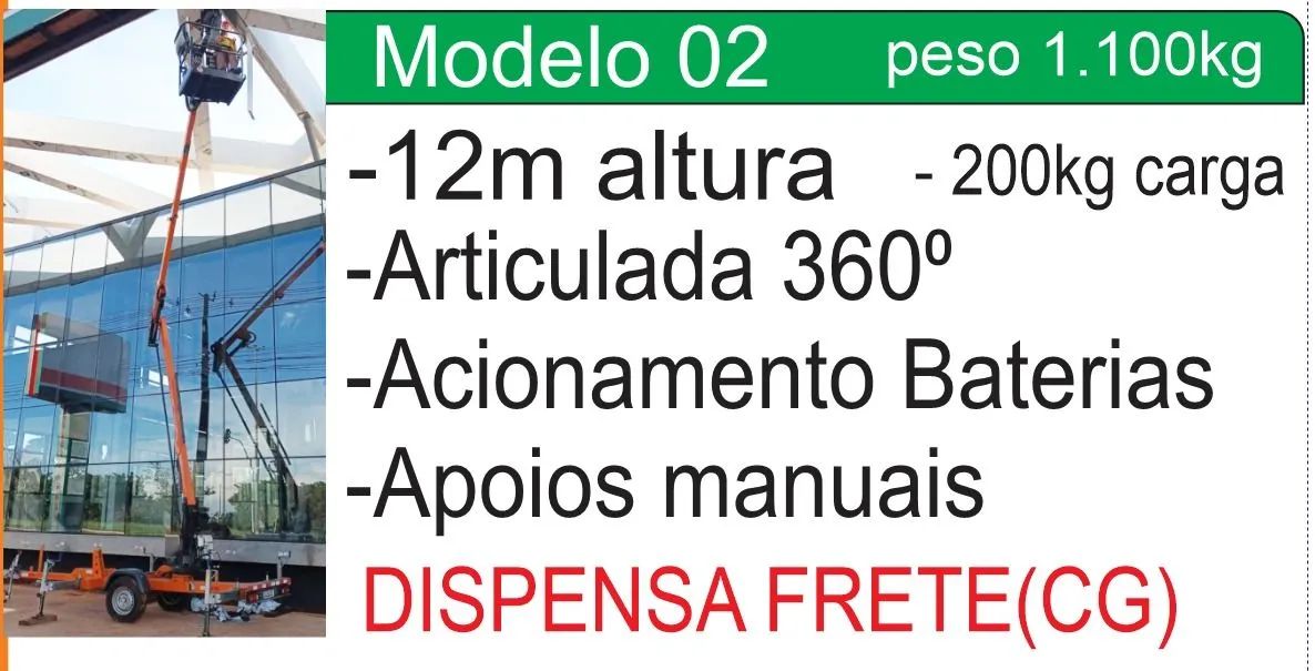 Plataforma Elevatória Munck LOCAÇÃO  - Foto 3