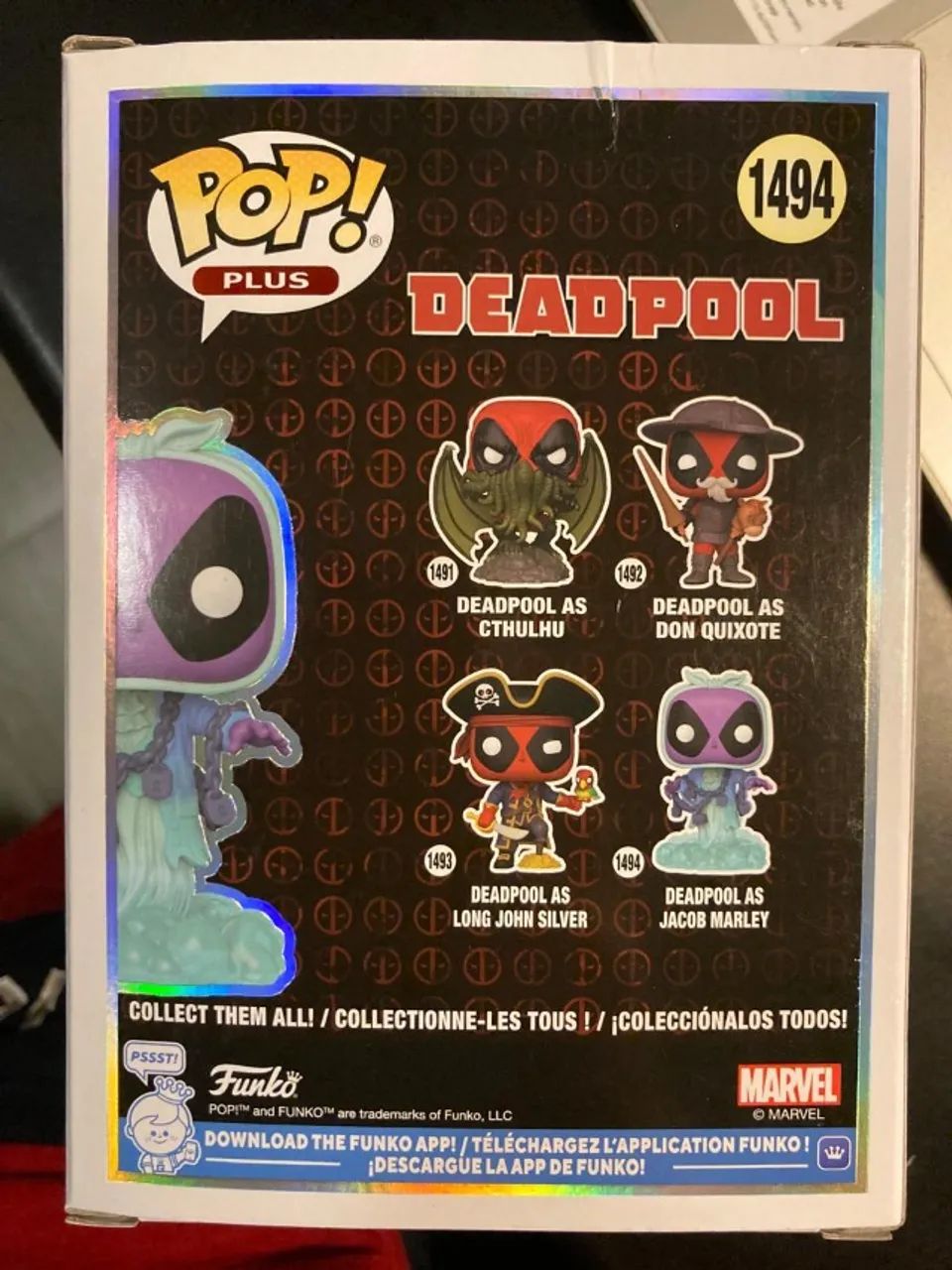Funko Pop Marvel Deadpool As Jacob Marley 1494 - Foto 4