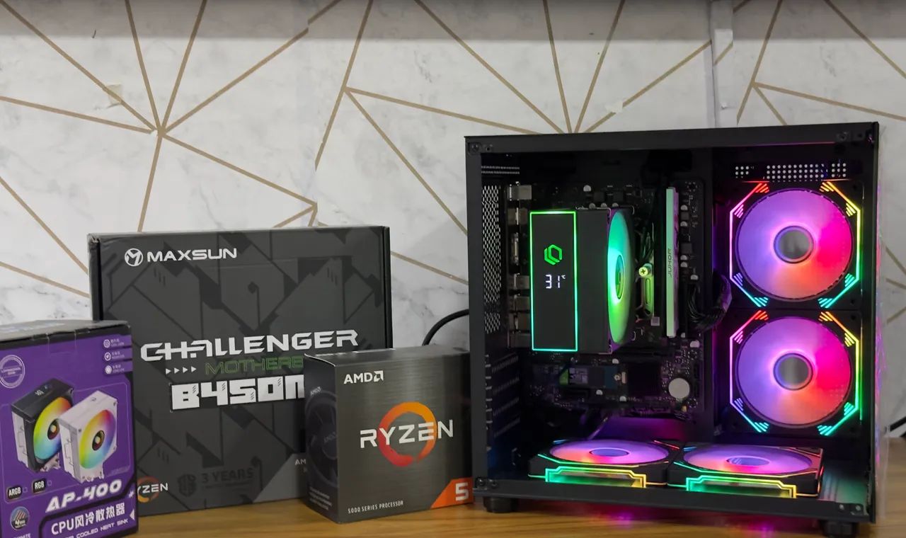 Pc Gamer Ryzen 5 - Foto 4