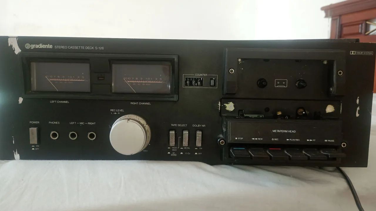 Tape deck gradiente s 126 