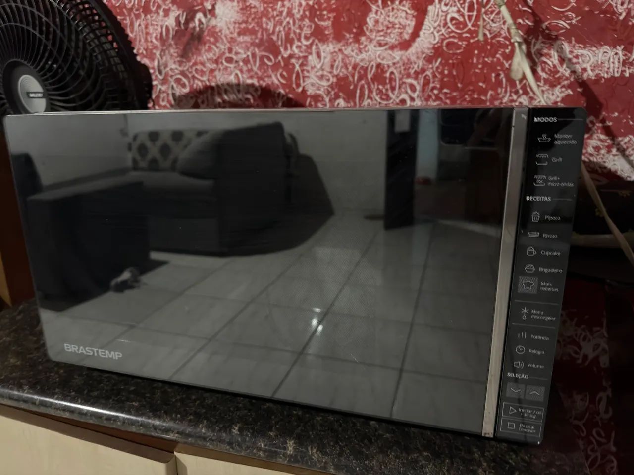 Vendo microondas com gril 
