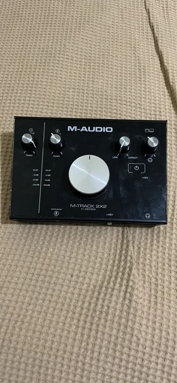 interface de AUDIO M-AUDIO M-TRACK 2X2 