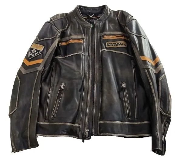 Jaqueta de couro Harley Davidson 