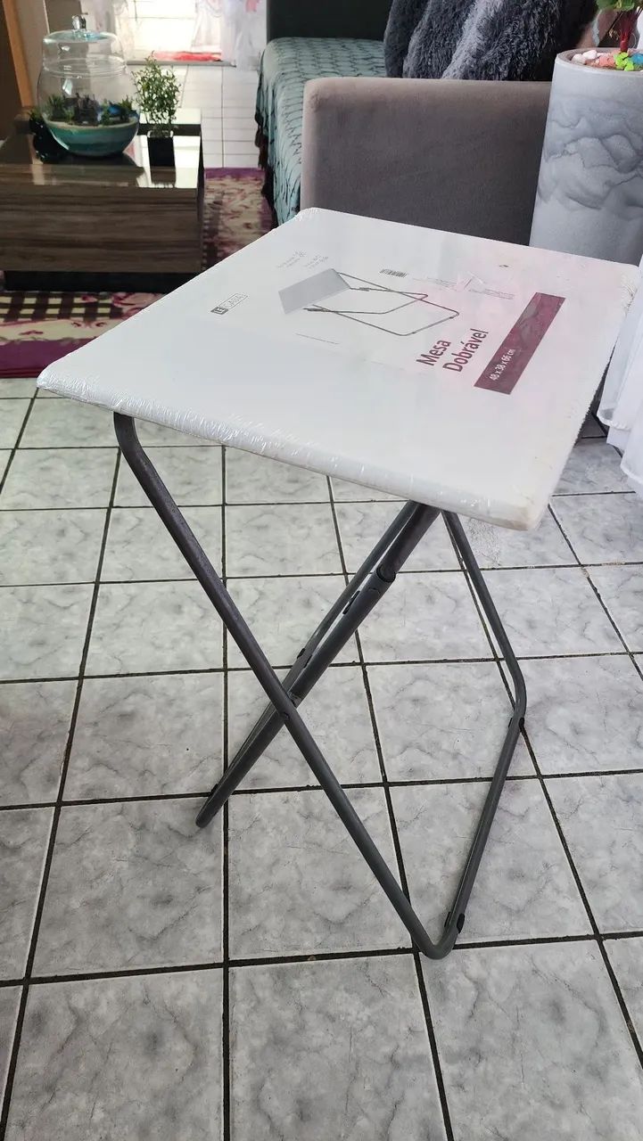 Mesa Dobrável Multiuso Semi Nova  - Foto 5