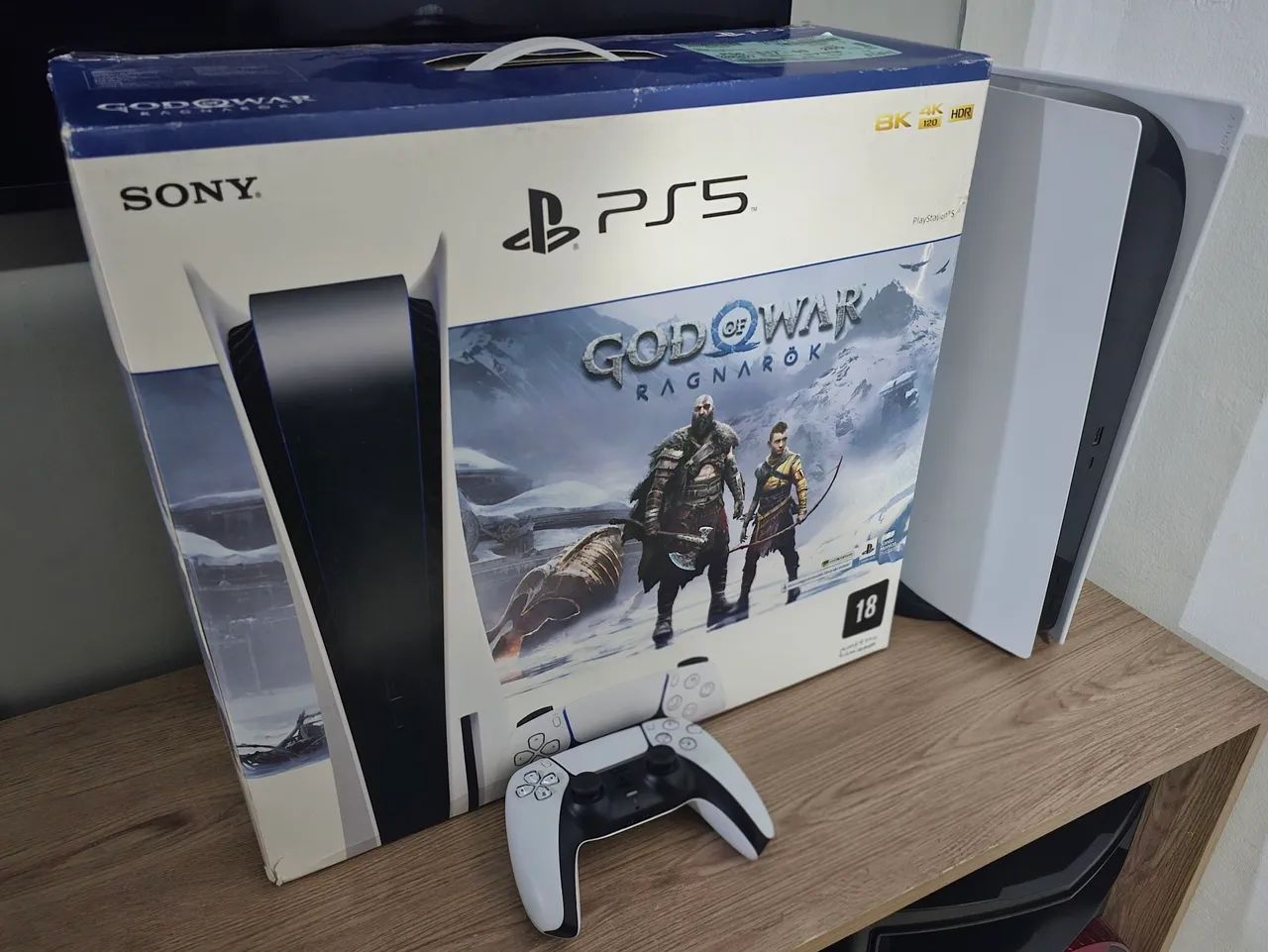 PlayStation 5 fat com leitor de disco