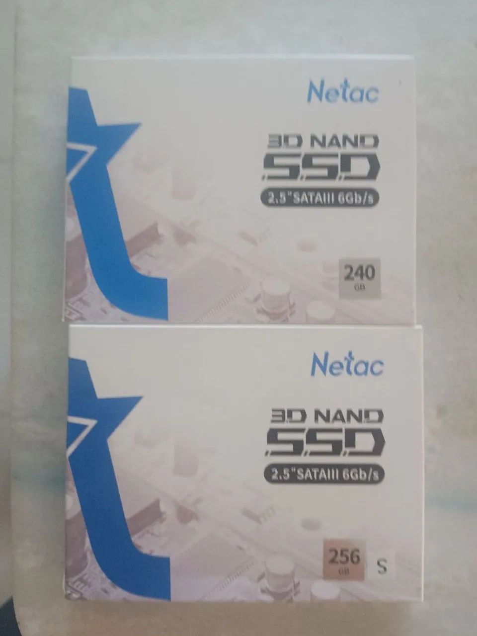SSD NETAC 240gb(BLUE) e 256gb 280,00 (cada)   
