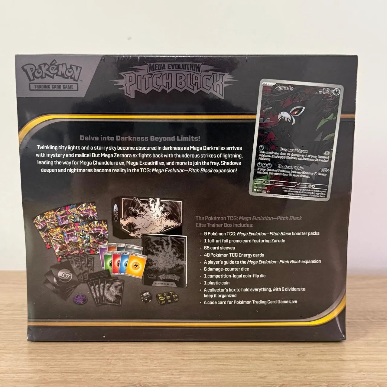 Elite Trainer Box Pitch Black em Inglês - Pokémon - Foto 2