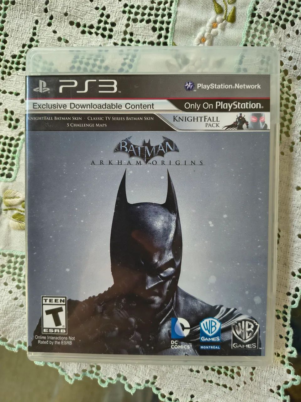 Jogo Batman Arkham Origins ps3 impecável 