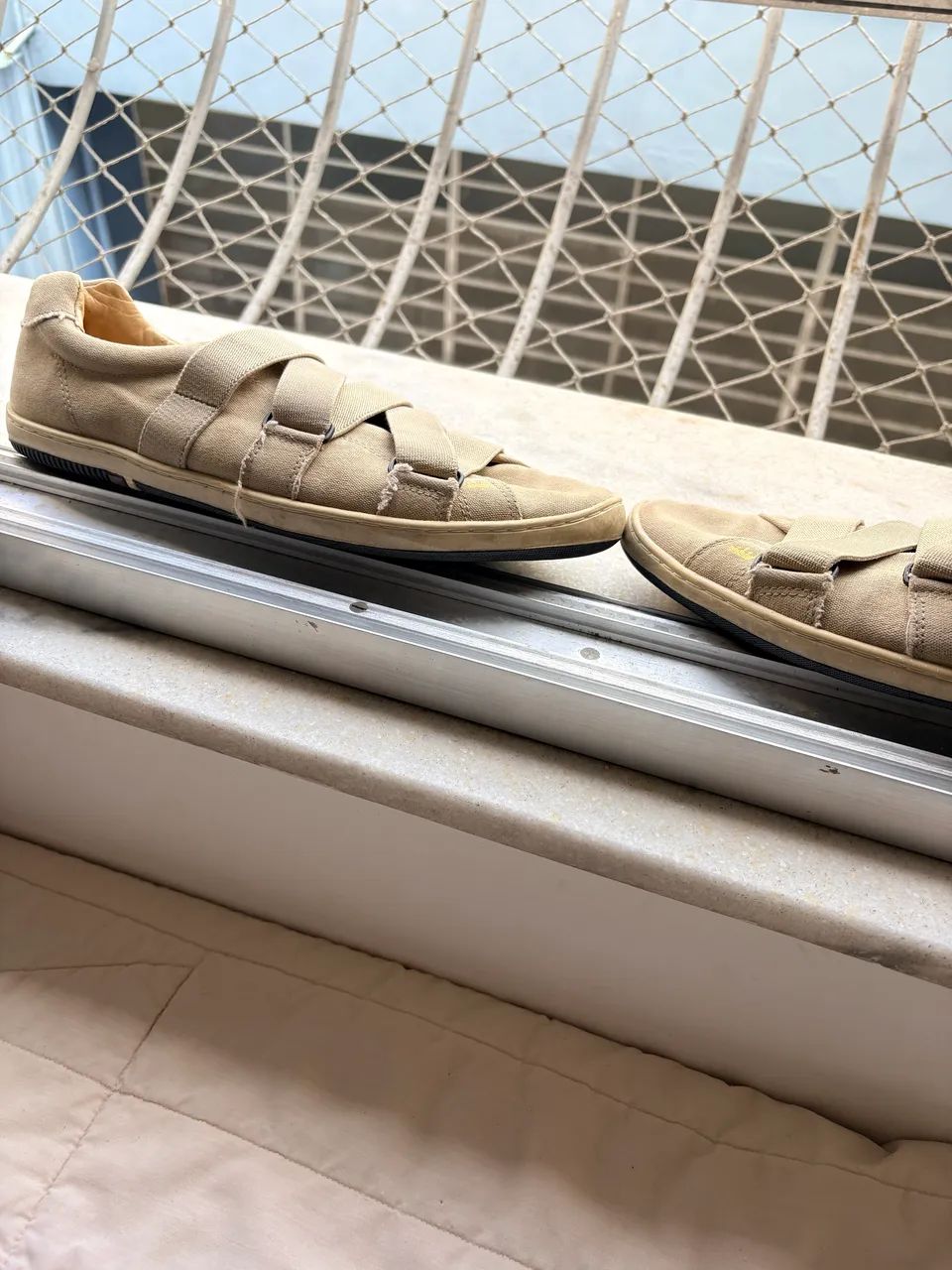 Tênis Slip On Osklen Soho Bege - Foto 3