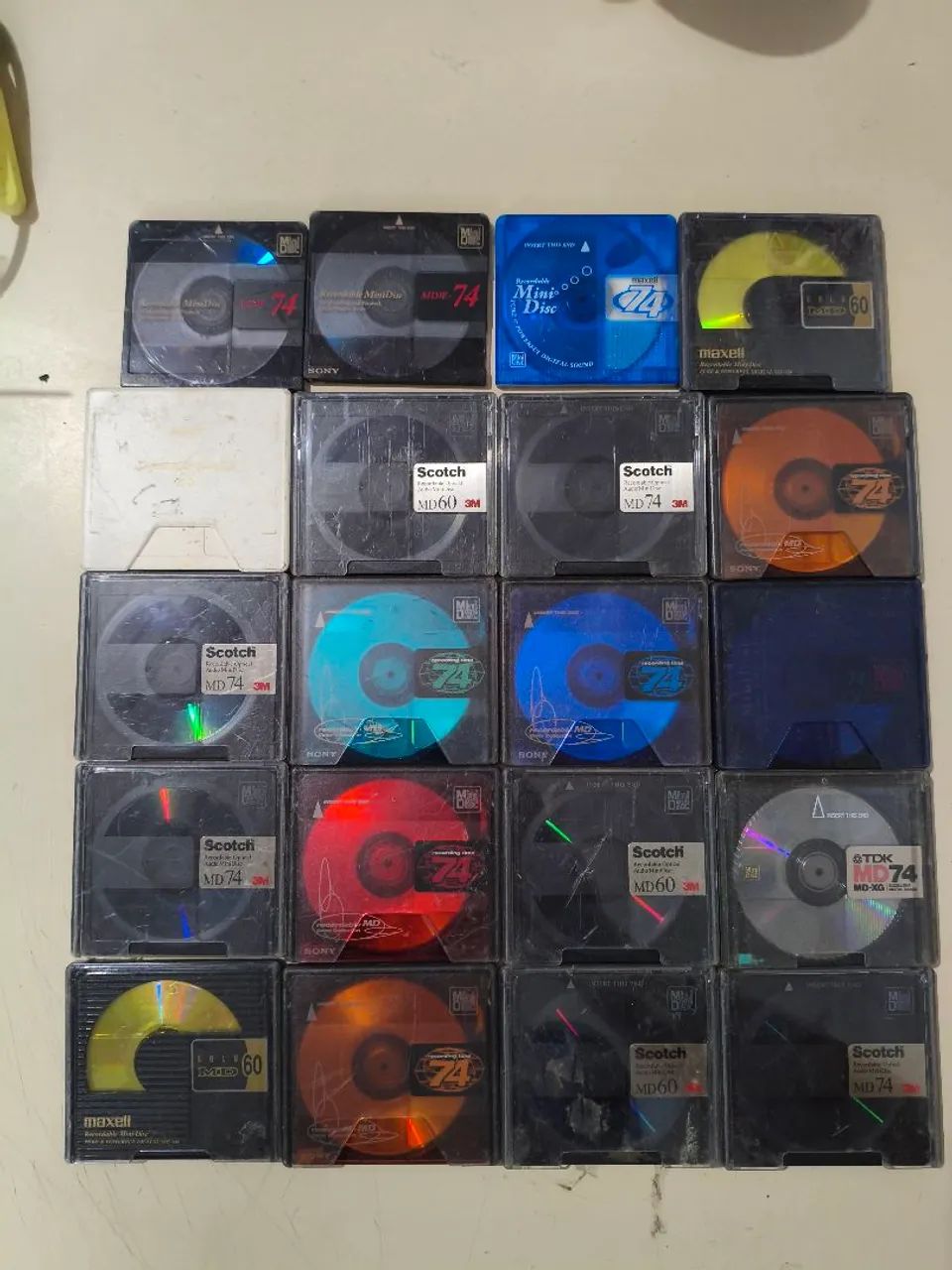 Lote Mini Disc MD - 20 unidades no estado - Foto 2