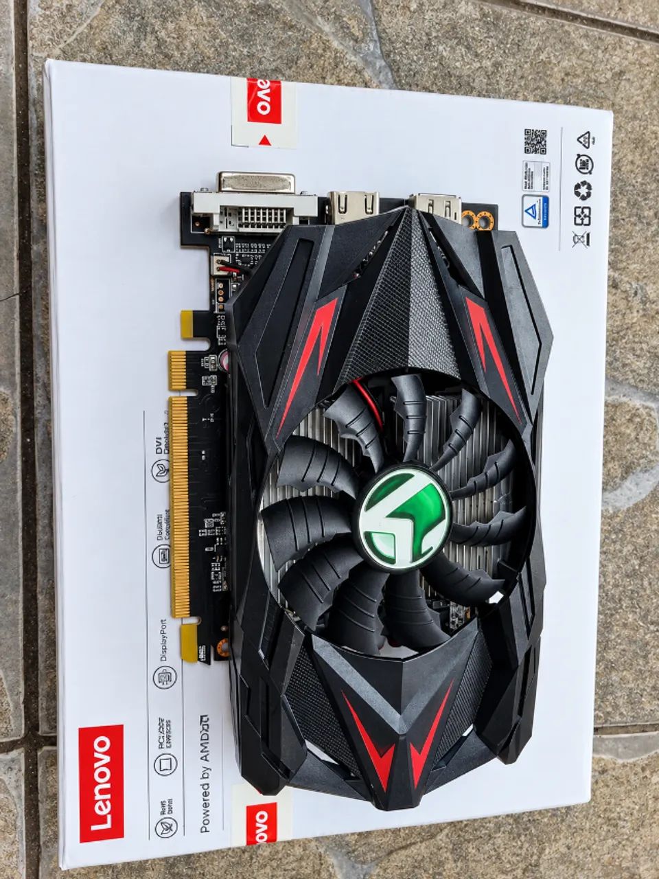 RX 550 4GB DEFEITO