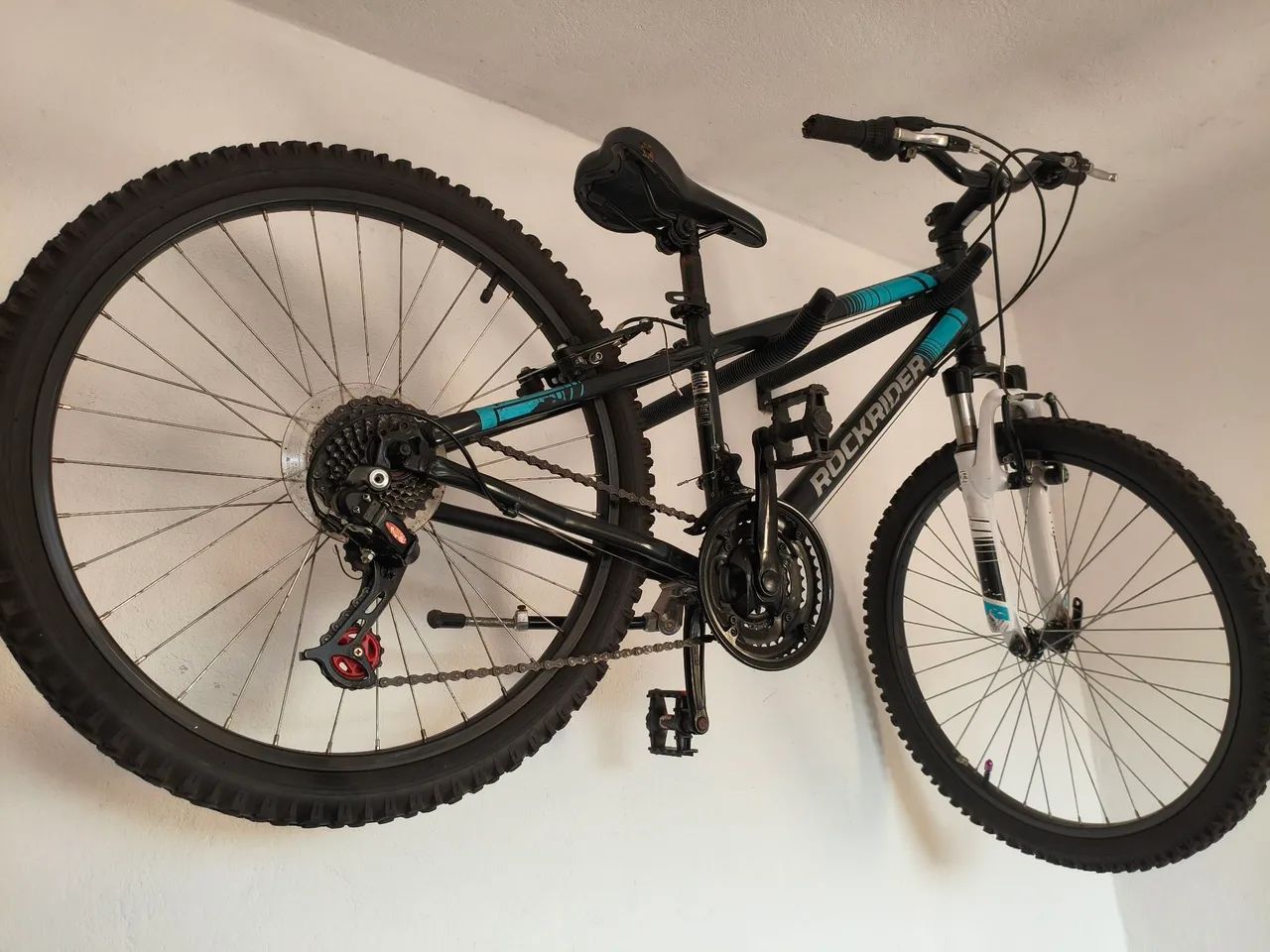 Bicicleta rock Rider aro 24 obs pouco usada  - Foto 3