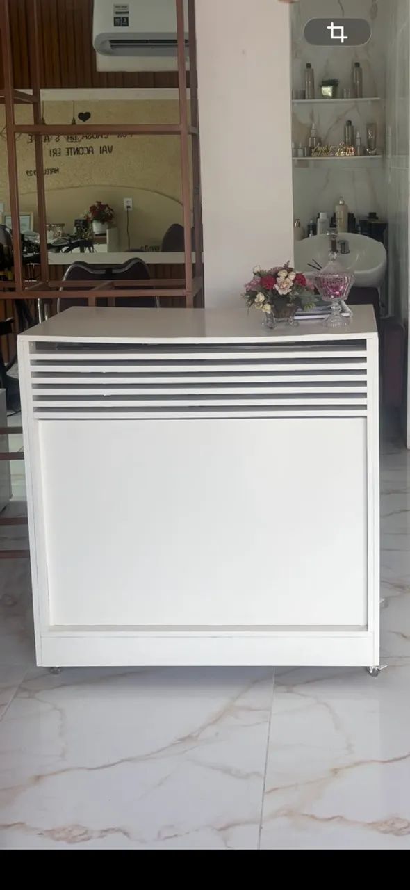Balcão de recepção 