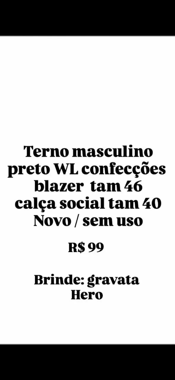 Terno masculino NOVO - Foto 2