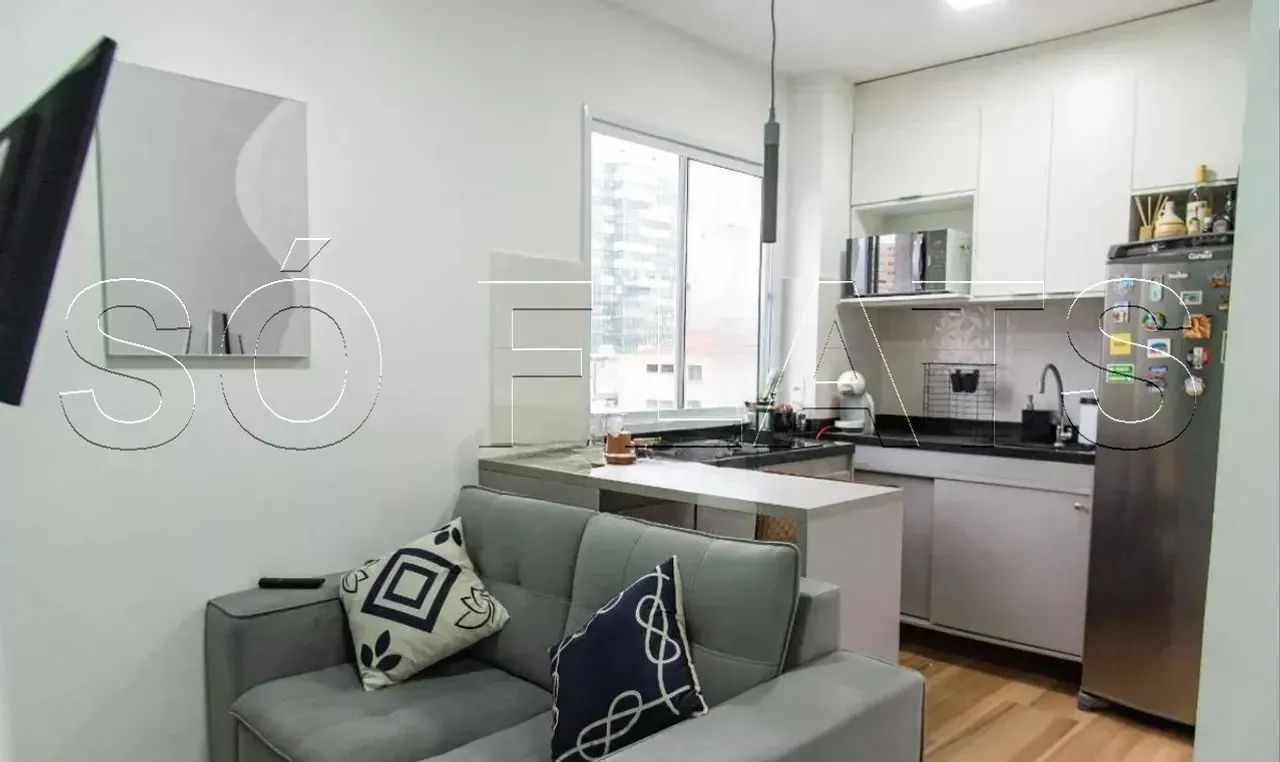 Studio HighLights Campo Belo, flat disponível para venda com 29m² e 1 dormitório.