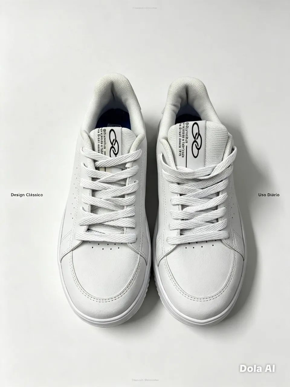 Tênis Olympikus Branco - Modelo Casual e Elegante