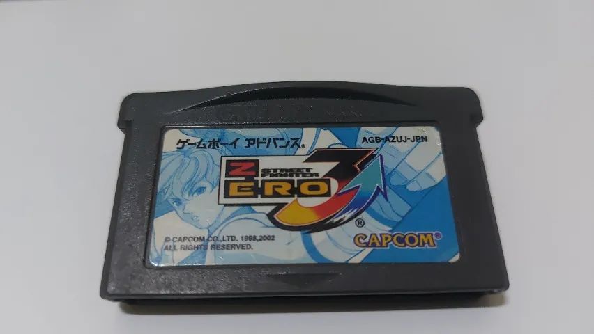 Jogo Street Fighter Zero 3 Original Versão Japonesa GBA (Usado) - Foto 2