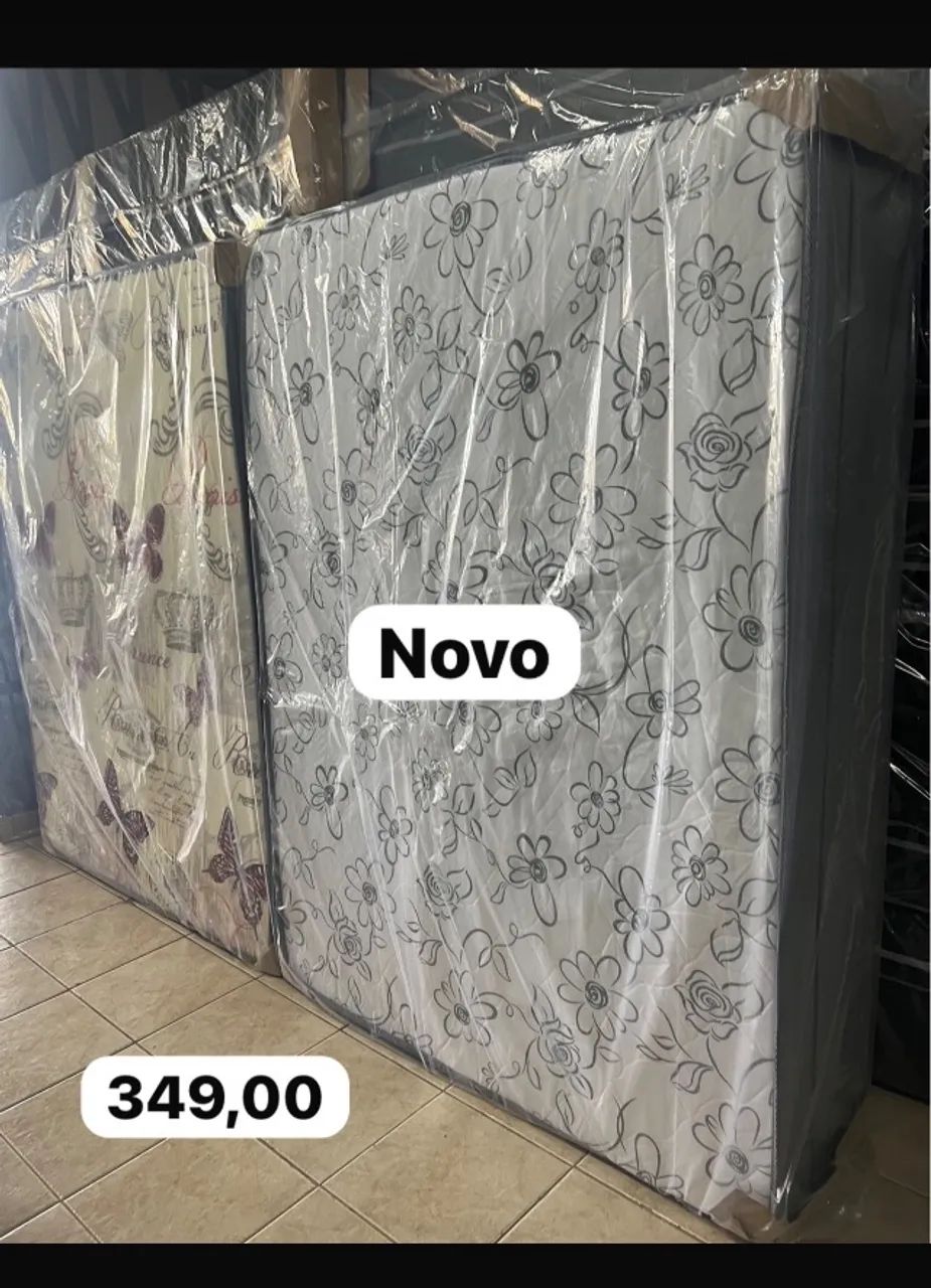 Cama box casal hoje