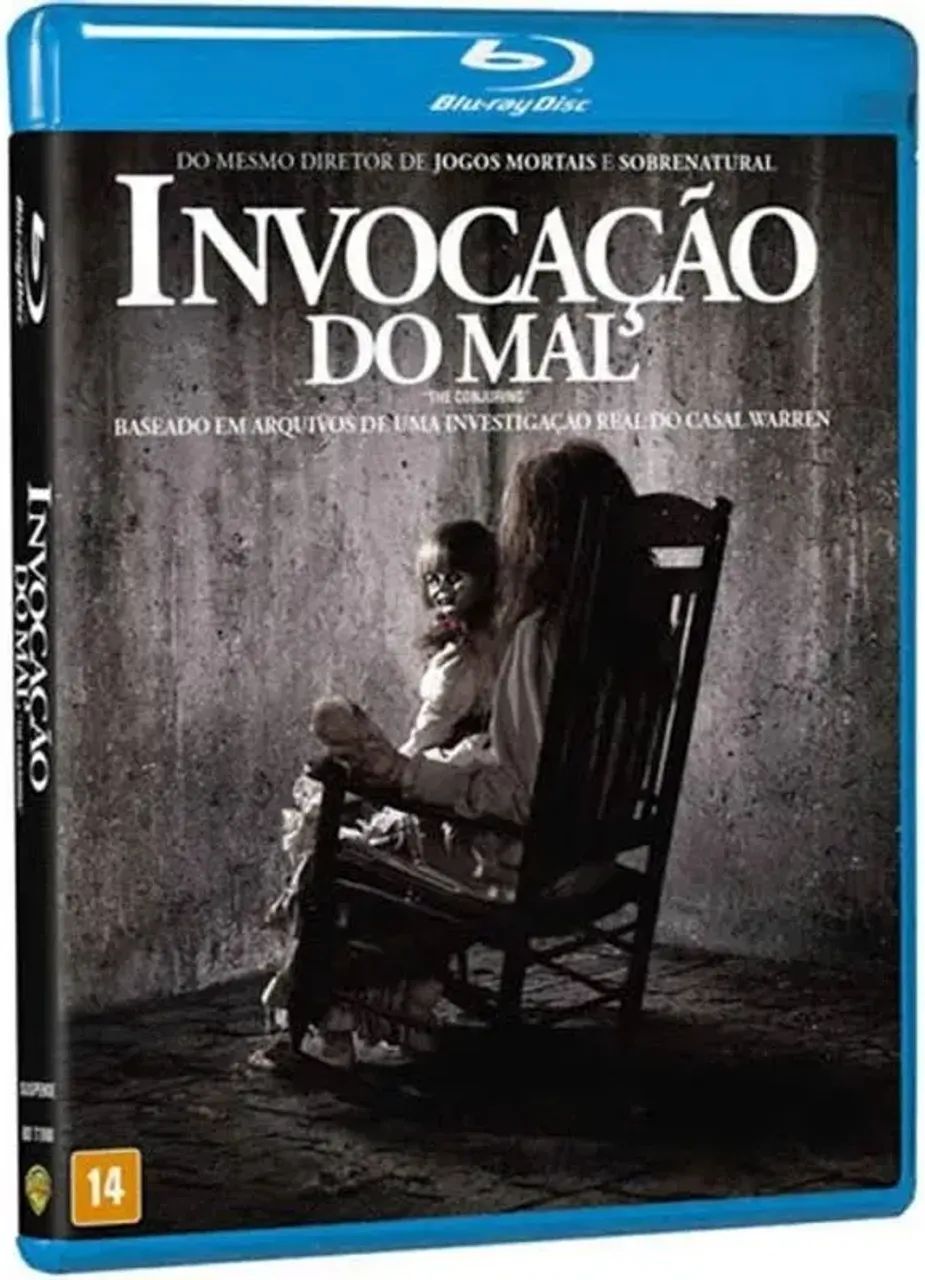 Kit 2 Blu- Rays Invocação do Mal 1 e 2 - Original
