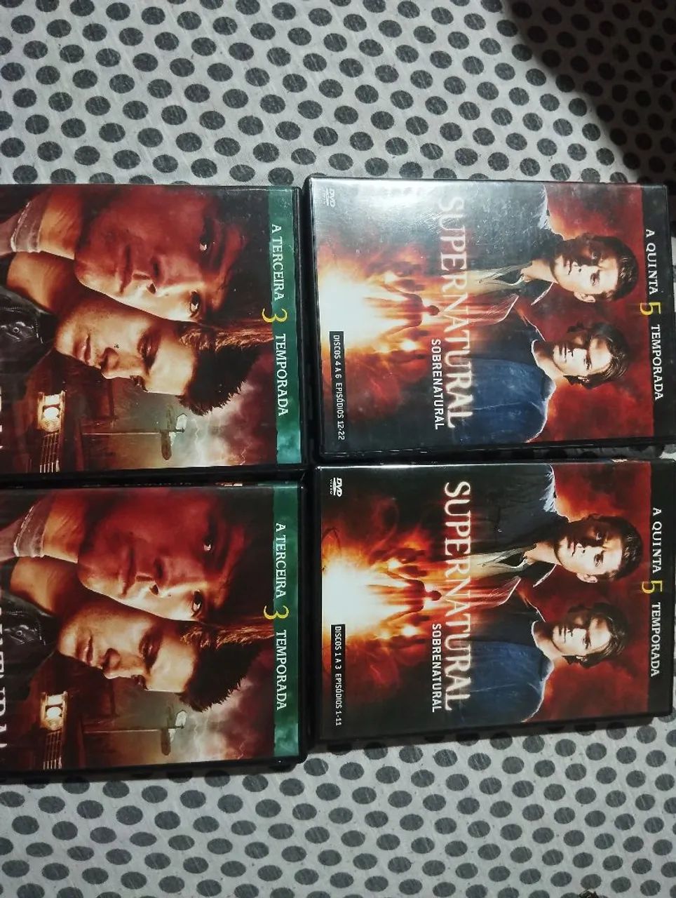 Box dvd supernatural 
