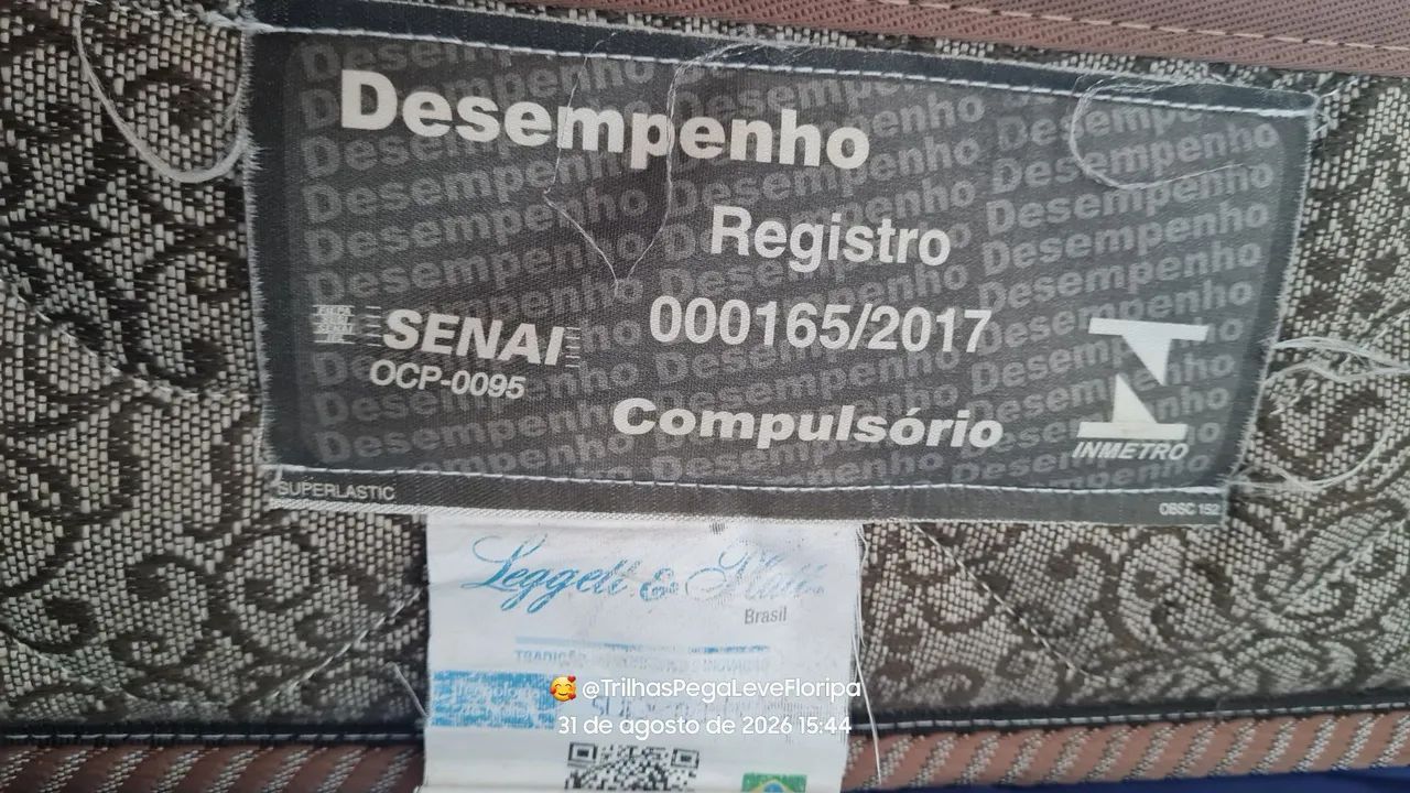 Colchão king BOM ESTADO - Foto 4