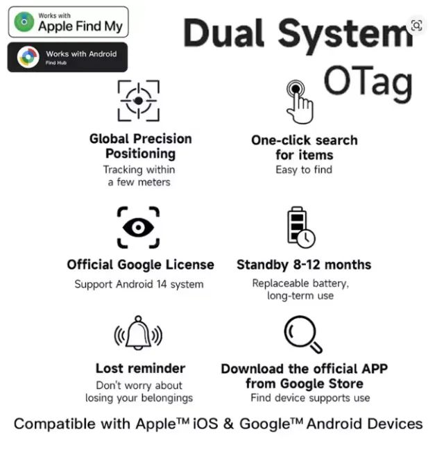 Rastreador Localizador Smart Tag Compatível Android E Ios - Foto 3