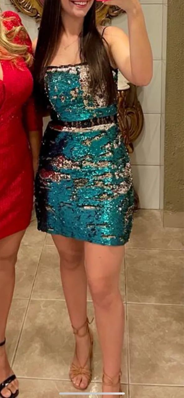 Vestido paetê 