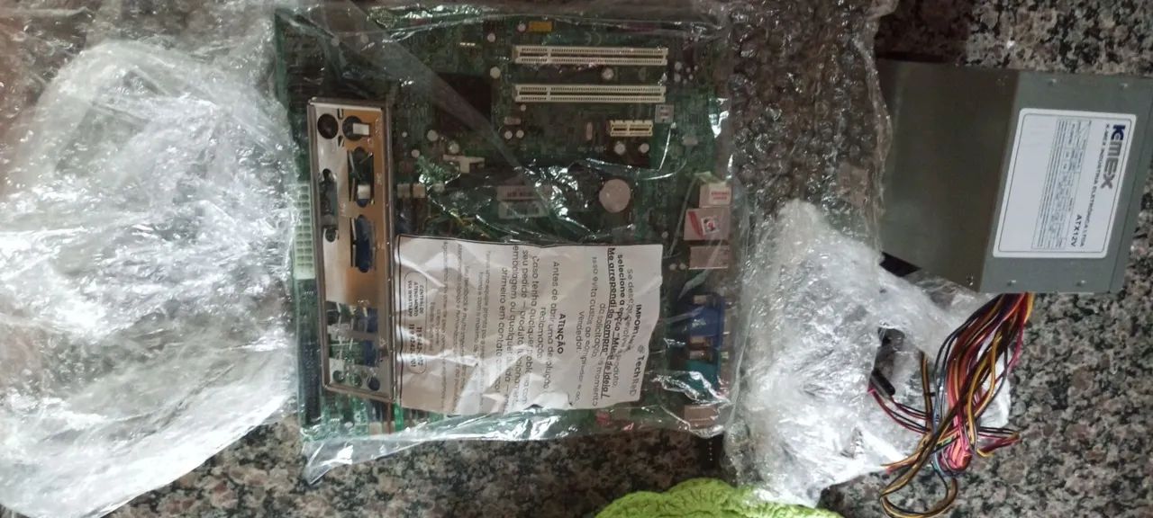 Vendo kit placa mãe  - Foto 4