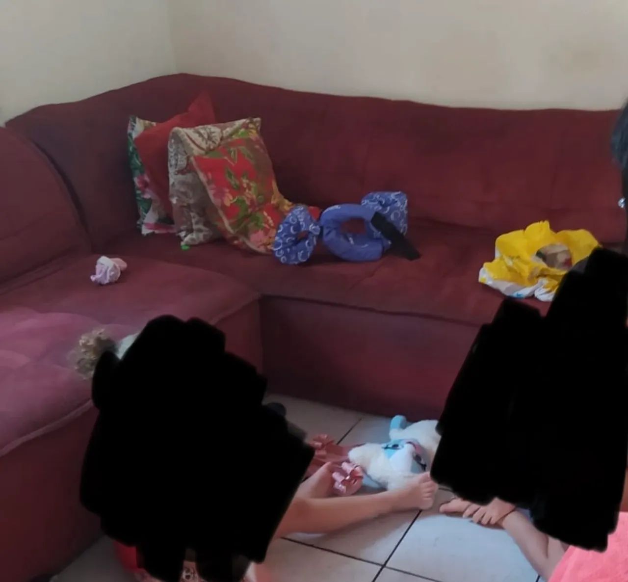 Sofá de canto, não entregamos  - Foto 2