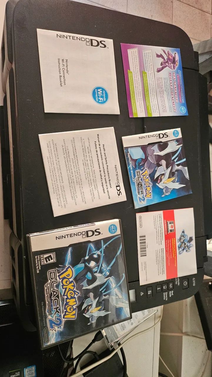 Capa pokemon black version 2 "Sem game" - Foto 3