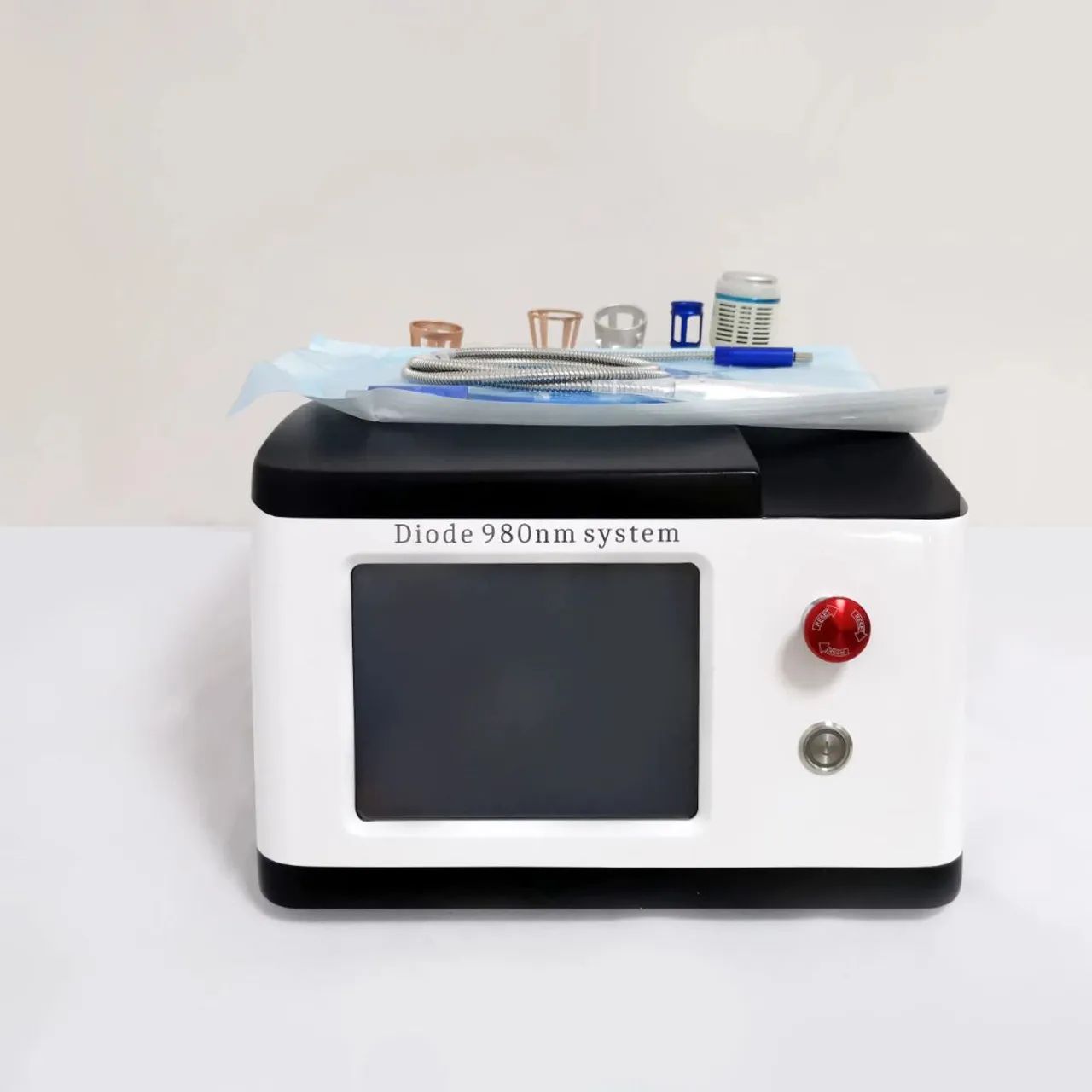 Laser diodo 980+ 1470 endolaser varizes / micoses de unha /laser de gordura / retração de  - Foto 4