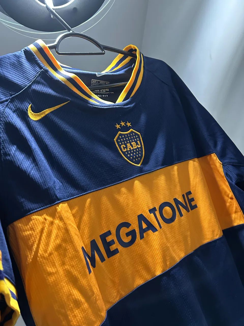 Camisa Boca Juniors Riquelme 2007 Retrô  - Foto 3