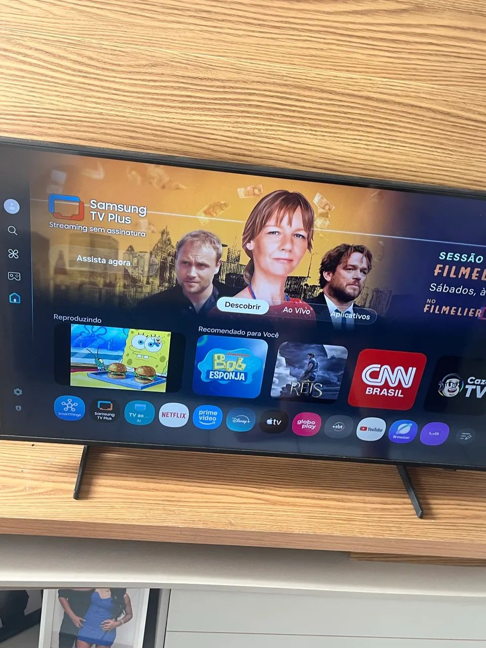 TV 43 SAMSUNG 3em1 sem detalhes