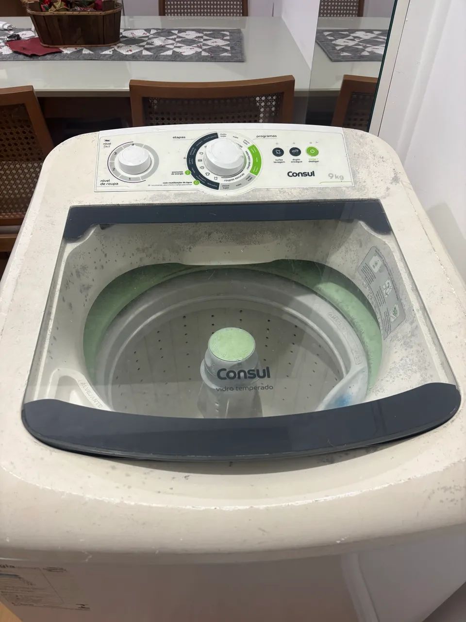 Máquina de Lavar Consul 9kg - Funcionando Perfeitamente - Foto 4