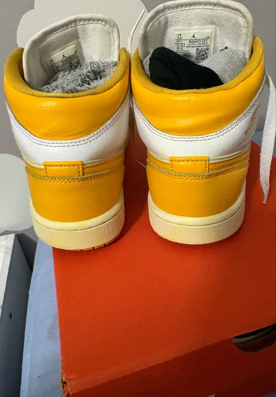 Nike Jordan Amarelo - Foto 3