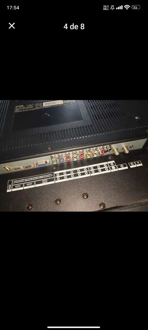 TV CCE 42 polegadas (para retirada de peças ou conserto) - Foto 3