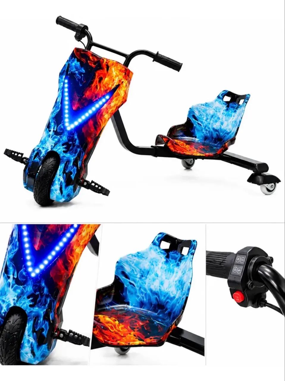 Carrinho de Drift Elétrico 