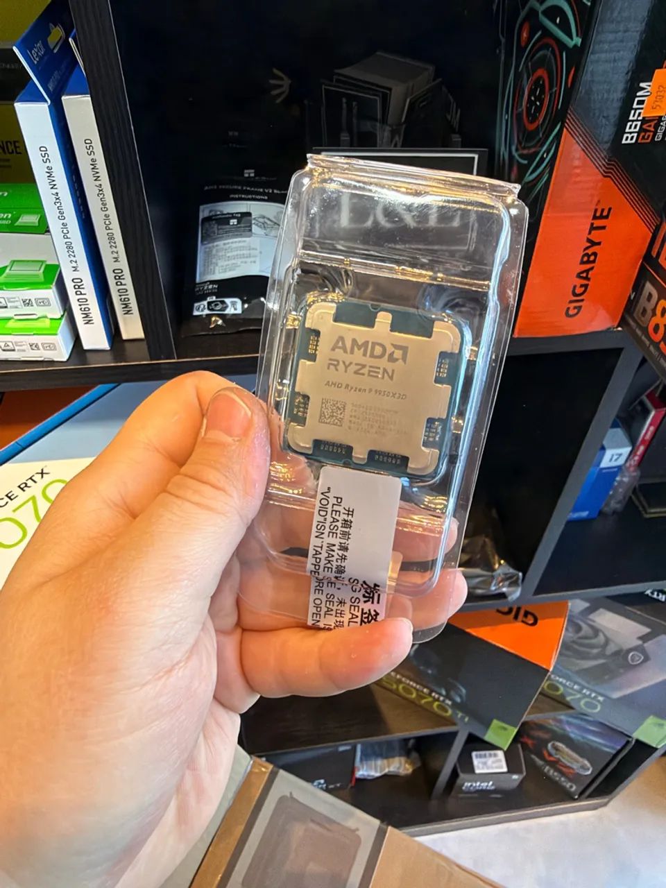 PROCESSADOR AMD RYZEN 9 9950X3D OEM - Foto 2