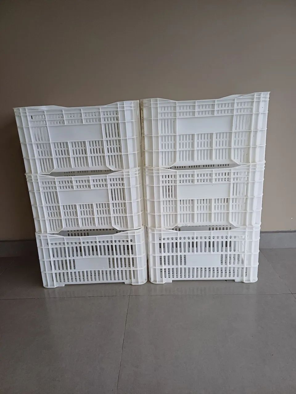 Caixa Mercado brancas 55x36x30.  9 unidades - Foto 2