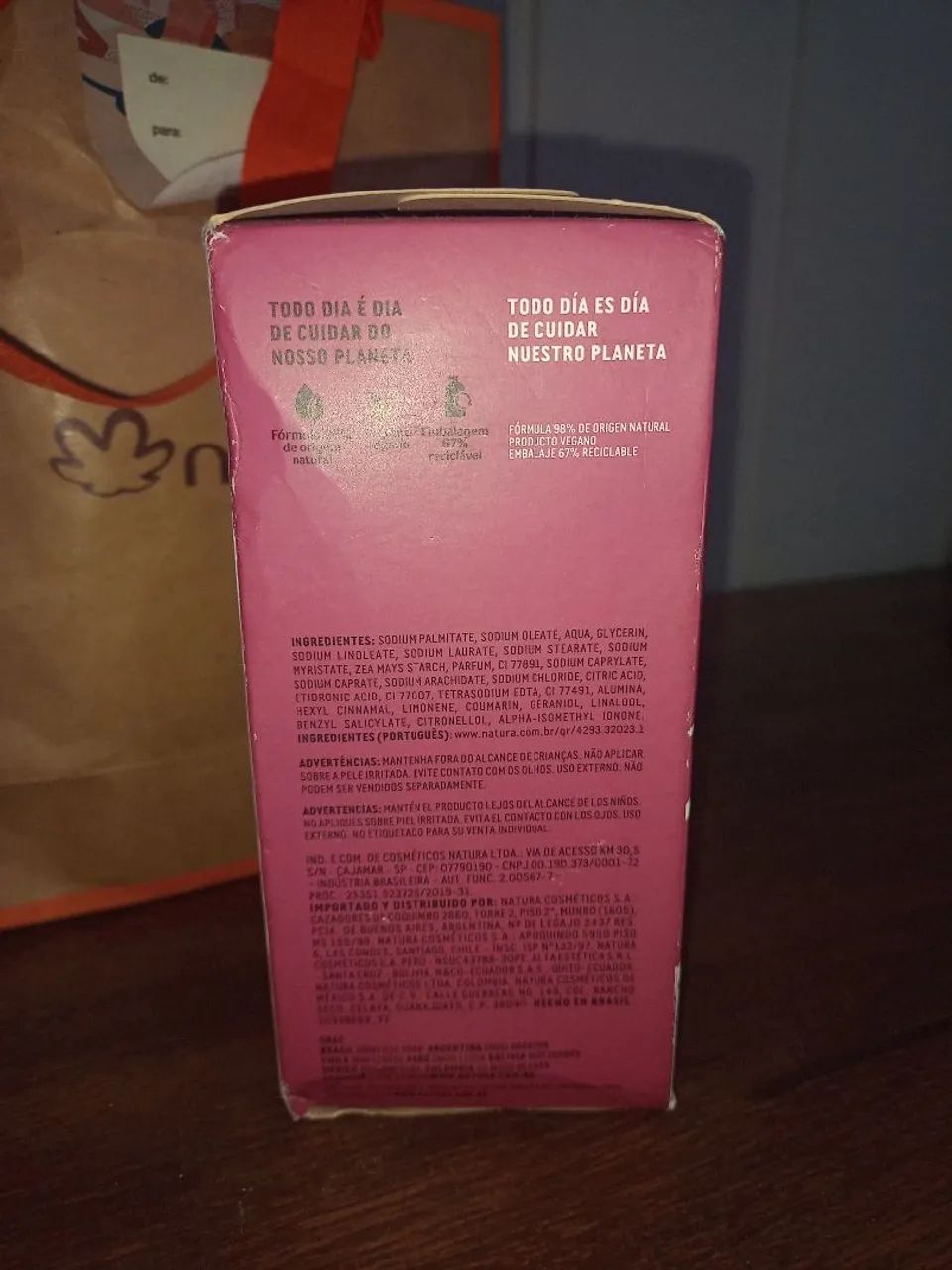 Sabonetes em barra Natura TodoDia amora vermelha e jabuticaba - Foto 4