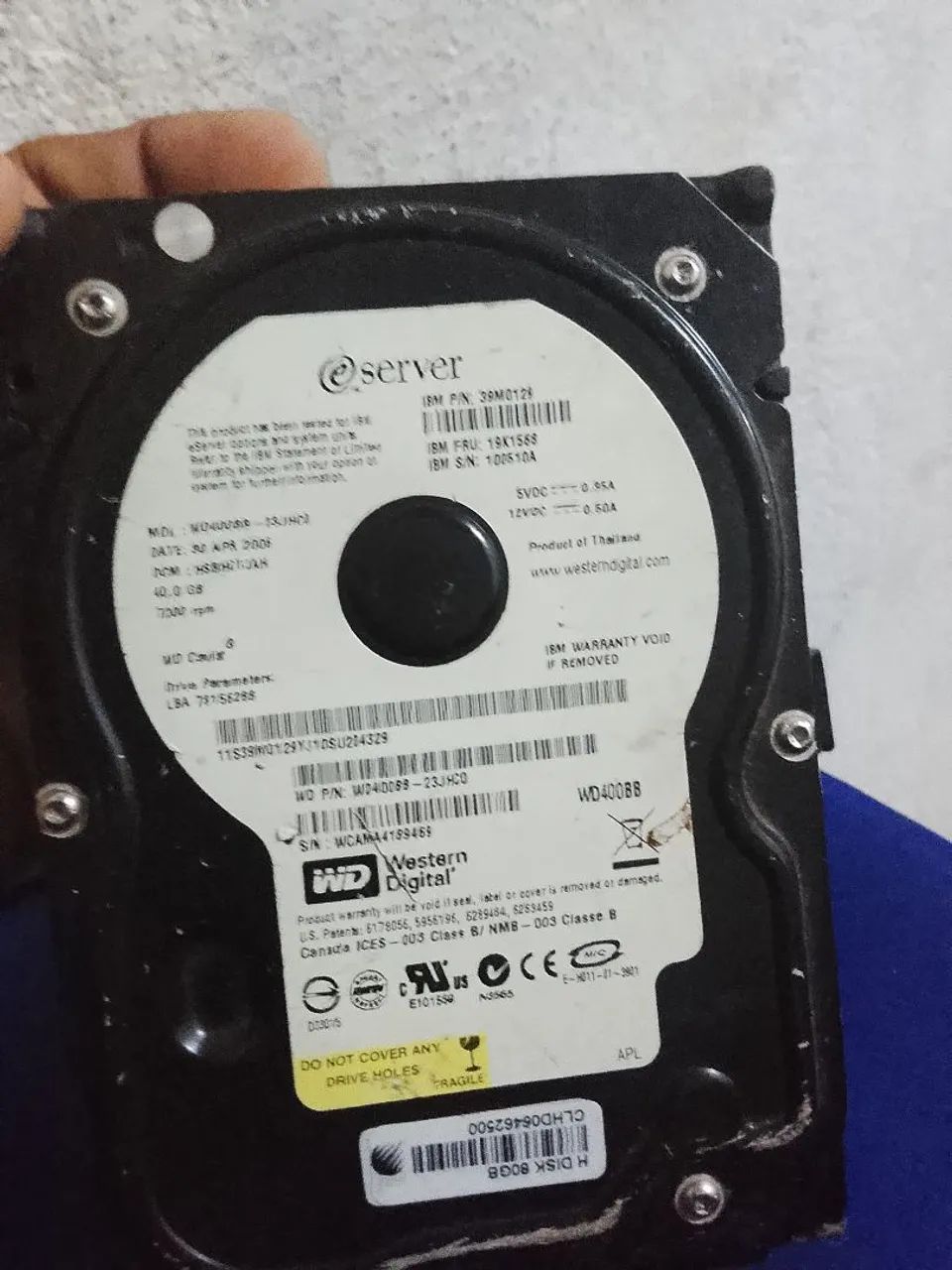 Vende-se 2 HDs e 2 ssds  não sei se funciona  - Foto 5