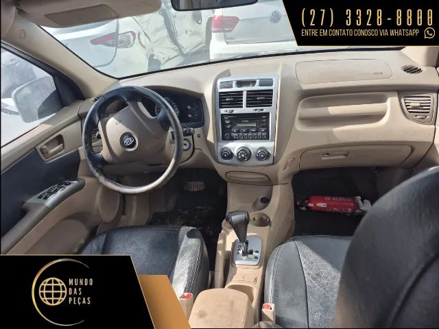 (SUCATA PARA RETIRADA DE PEÇAS)  KIA SPORTAGE LX 2.0 G2 2007/2008 - Foto 6