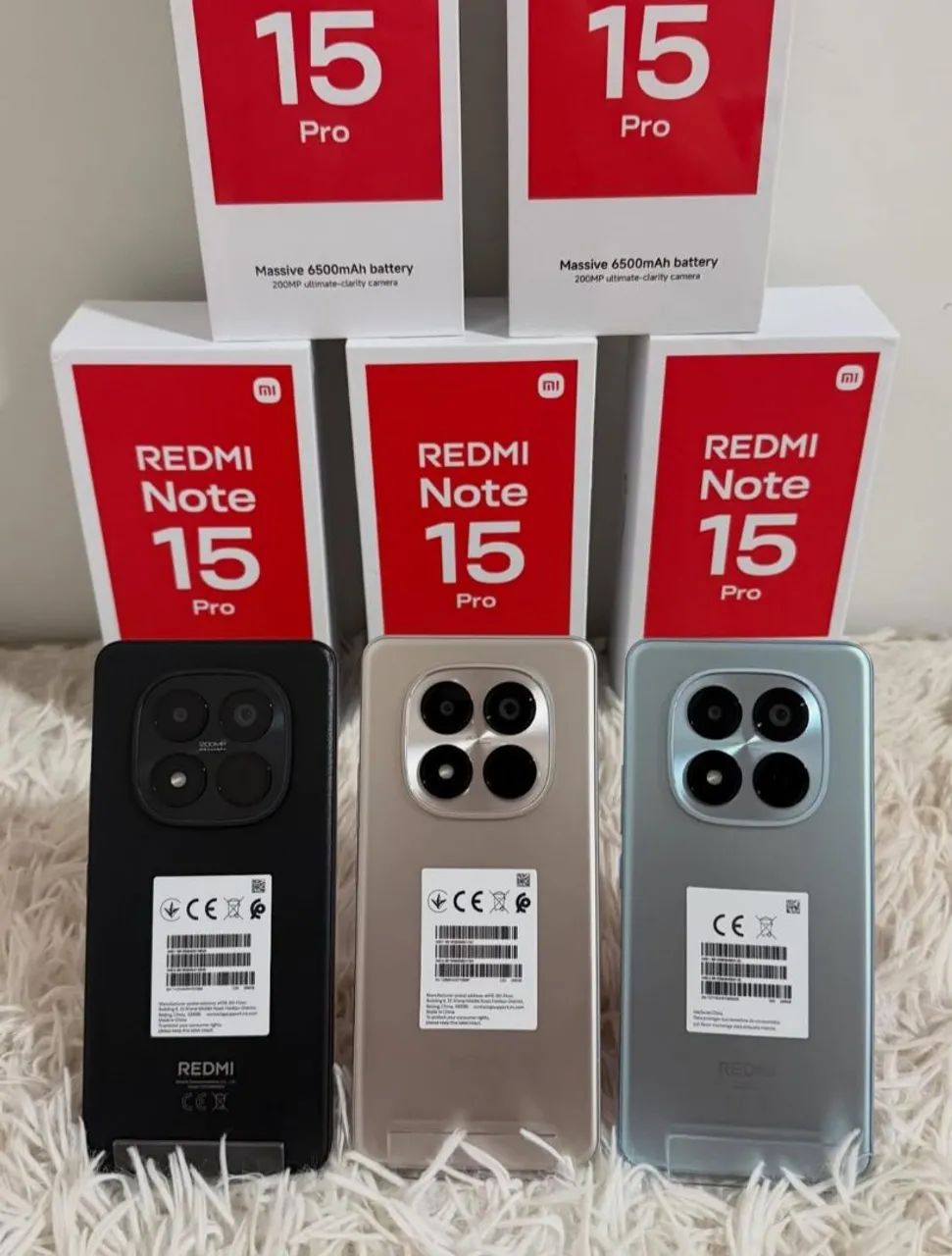 Xiaomi Redmi note 15 Pro 4G NFC 8ram 256gb - Entrega imediata 