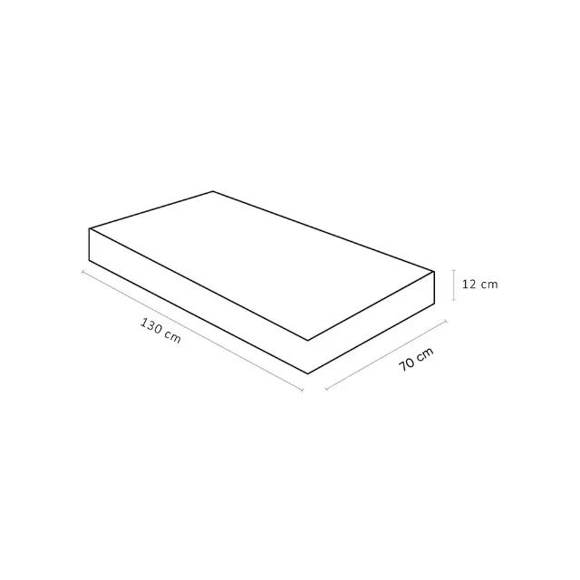 Colchão Baby Light D18 Ortobom 130x70x12 - Foto 3