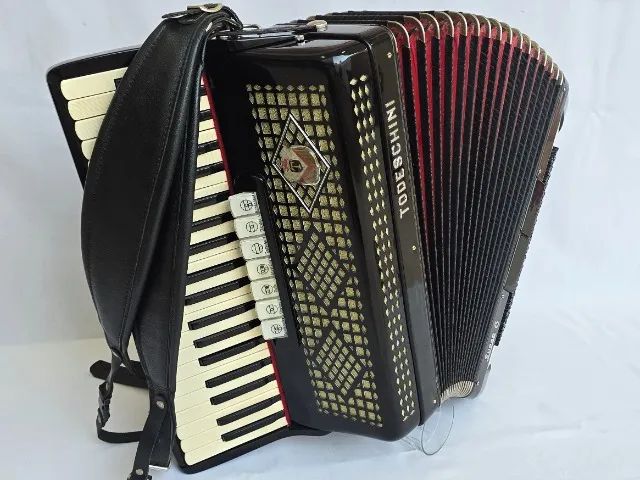 Acordeon 120 Baixos Todeschini Super 6 Impecável