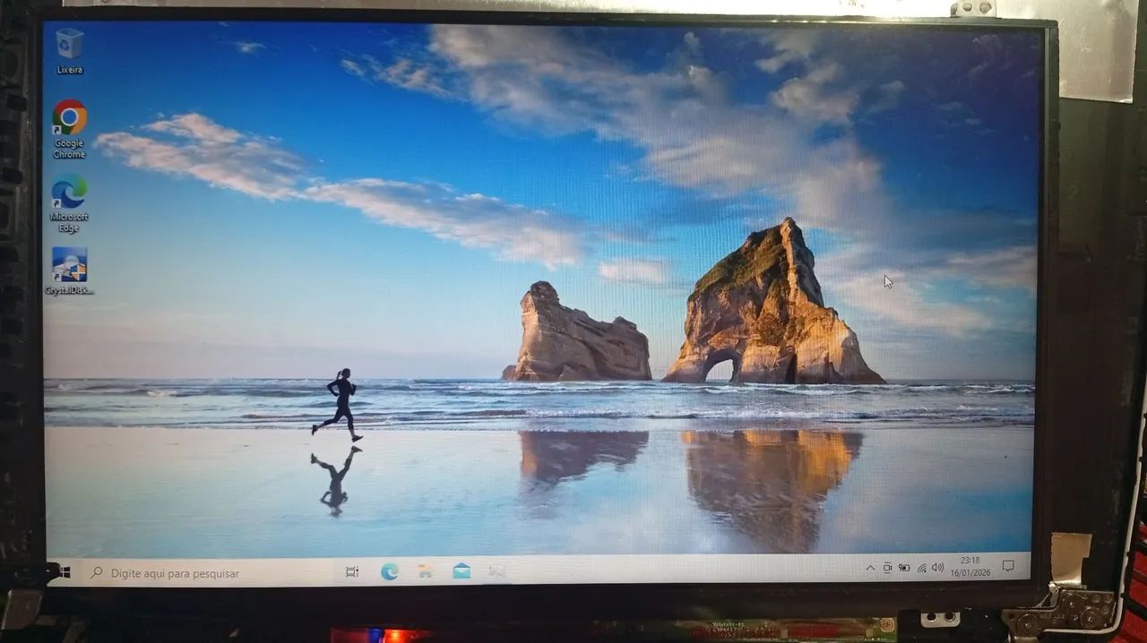 Tela pra notebook 14 polegadas led 30 pinos  - Foto 3