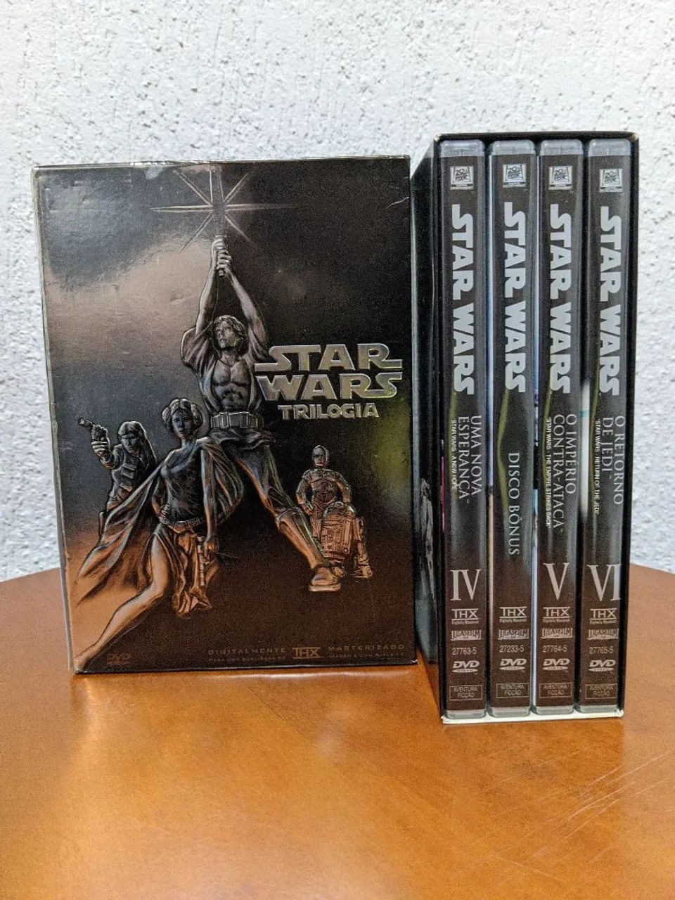Box DVD Star Wars Trilogia Original (4 Discos) - Edição Especial